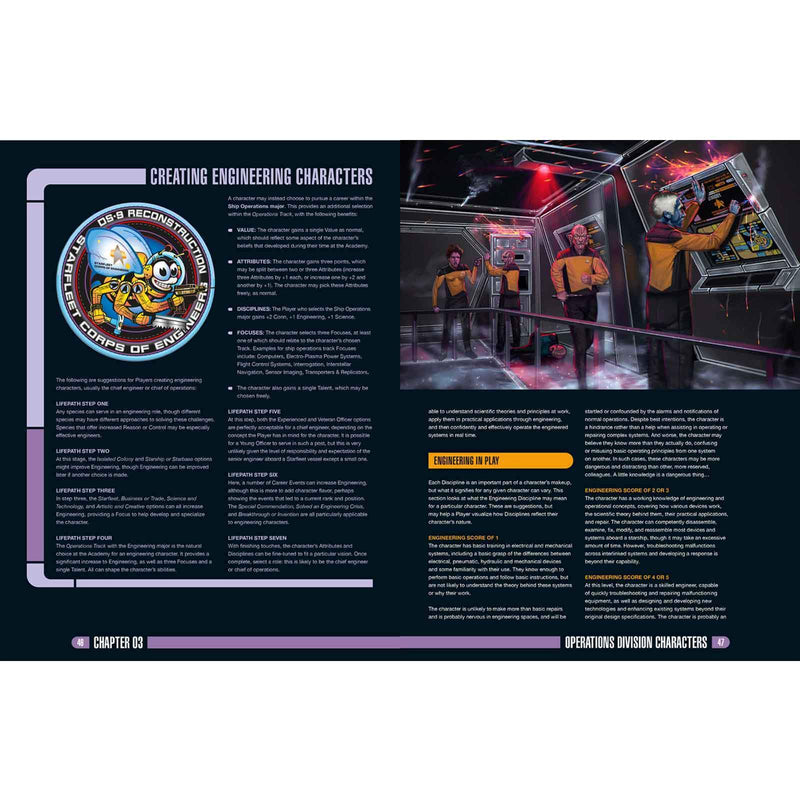 Star Trek Adventures: Operations Division supplement - PDF