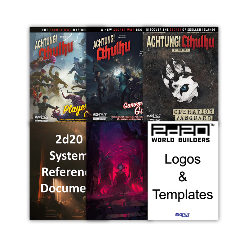 Achtung! Cthulhu 2d20 - World Builder's Bundle (PDFs)