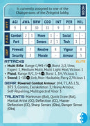 Infinity: Adversary Card Deck - Modiphius Entertainment