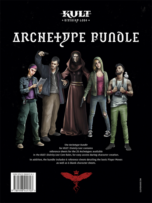 Tabletop RPG Game Supplement Impressions Kult: Deck Of Traits Baraja De ...