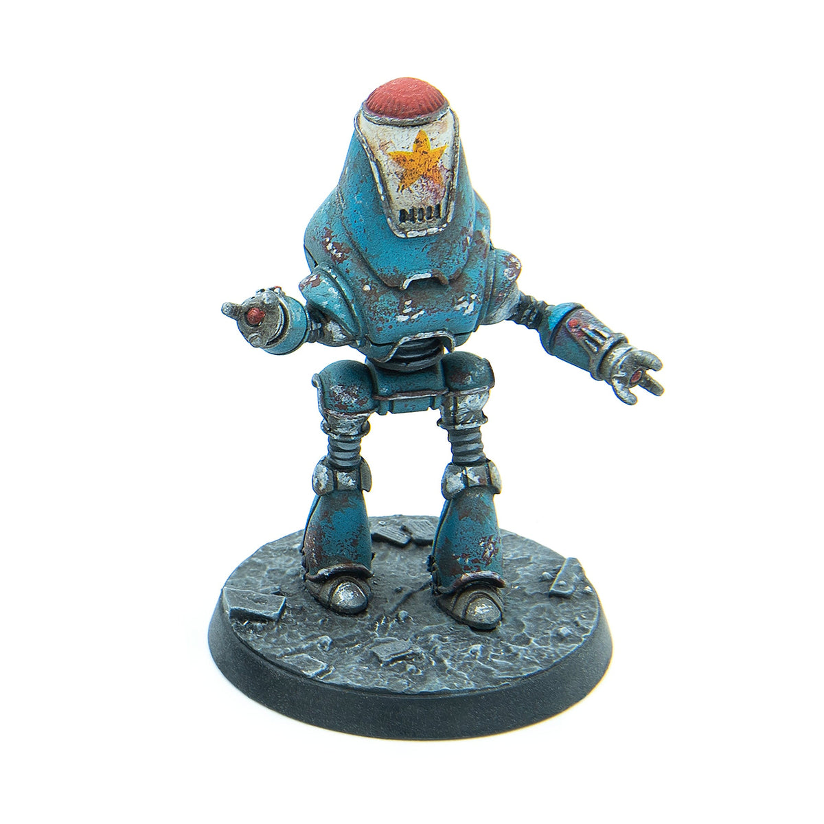Robot Miniatures Set Fallout Wasteland Warfare Robots Protectron Set ...