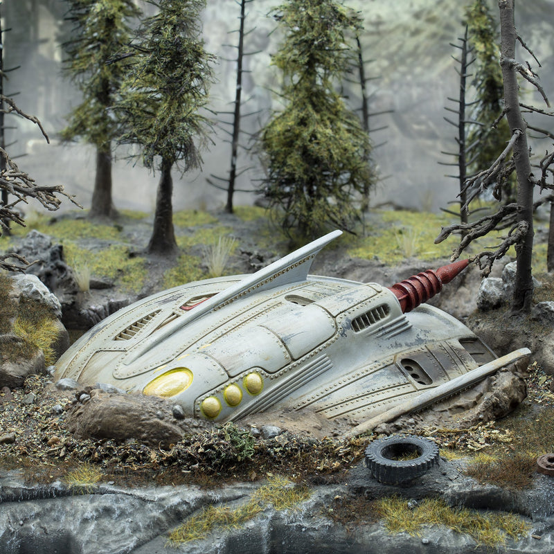 Fallout: Wasteland Warfare - Terrain Expansion: Crashed UFO (STL)