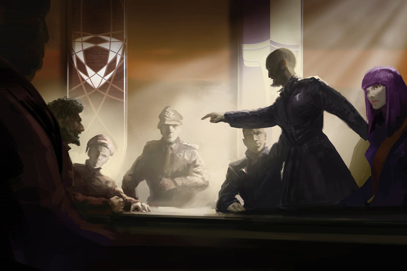 Dune: Power And Pawns: The Emperors Court (PRINT)