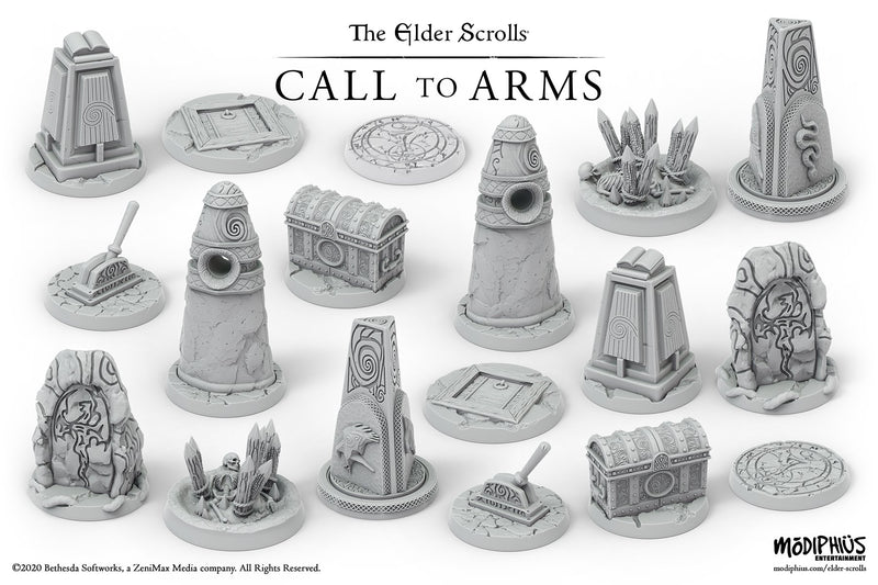 The Elder Scrolls Call to Arms - Markers and Tokens Upgrade Set