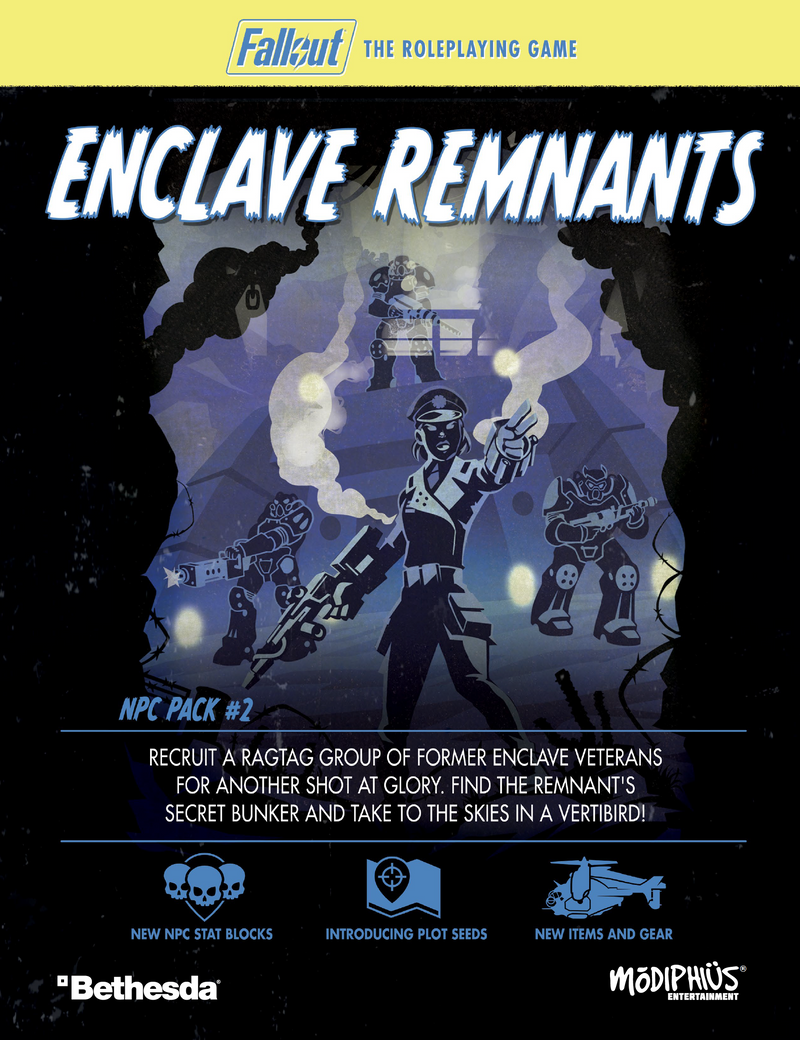 Fallout 2d20: NPC Pack 2 - Enclave Remnants (PDF)