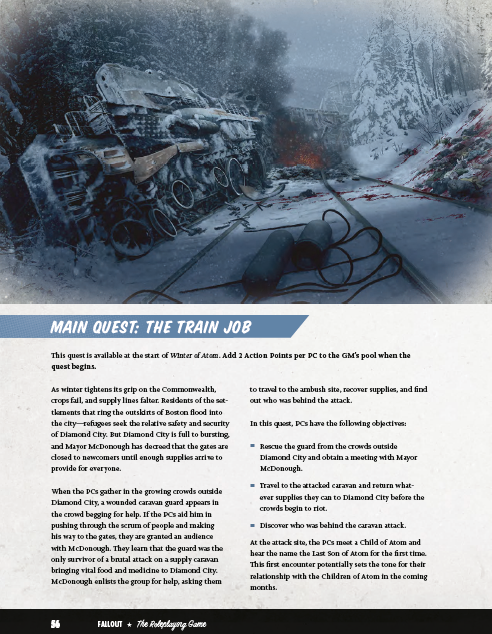 Fallout: The Roleplaying Game: Winter of Atom PDF