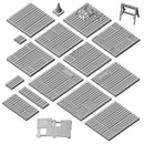 Fallout: Wasteland Warfare - Terrain Expansion:  Vault Flooring Pack STL