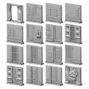 Fallout: Wasteland Warfare - Terrain Expansion: Vault Walls Upgrade Pack STL