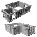 Fallout: Wasteland Warfare - Terrain Expansion: Vault Walls Upgrade Pack STL