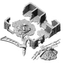 Fallout: Wasteland Warfare - Terrain Expansion: Ruined Red Rocket - STL