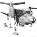 Fallout: Wasteland Warfare - Terrain Expansion: Parked Vertibird - STL