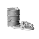 Fallout: Wasteland Warfare - Terrain Expansion Streets of Boston - STL