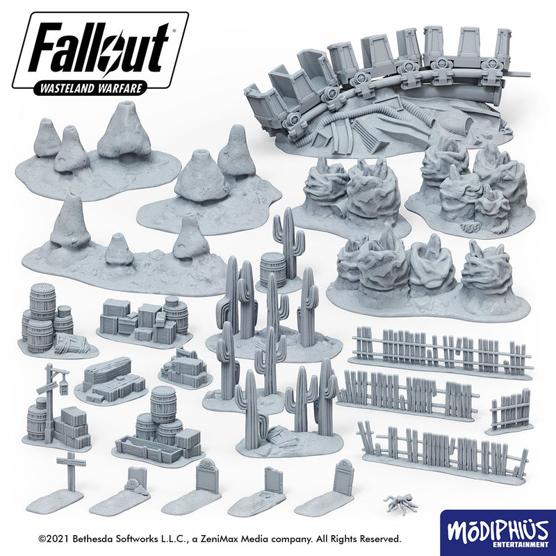 Fallout: Wasteland Warfare - Print at Home - Dry Rock Gulch Bundle