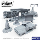 Fallout: Wasteland Warfare - Print at Home - Nuka World Parking Lot STL
