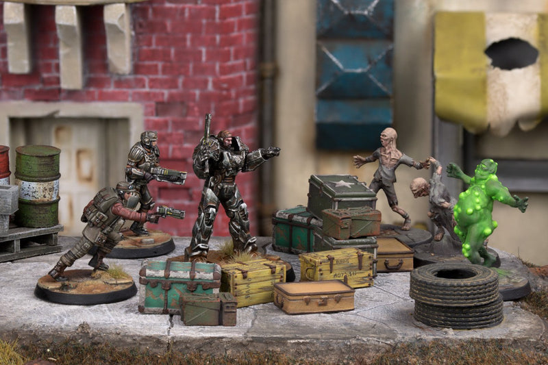 Fallout: Wasteland Warfare Models - Cases and Crates - Modiphius Entertainment