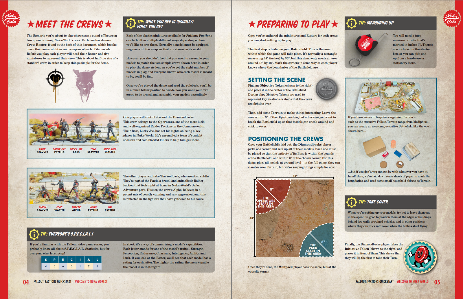Fallout: Factions - 'Welcome to Nuka-World' Quickstart - PDF FREE