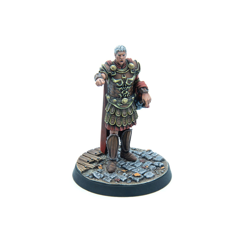 Elder Scrolls Call To Arms: Imperial Officers Miniatures Set | 5 Resin Figures For Tabletop Gaming