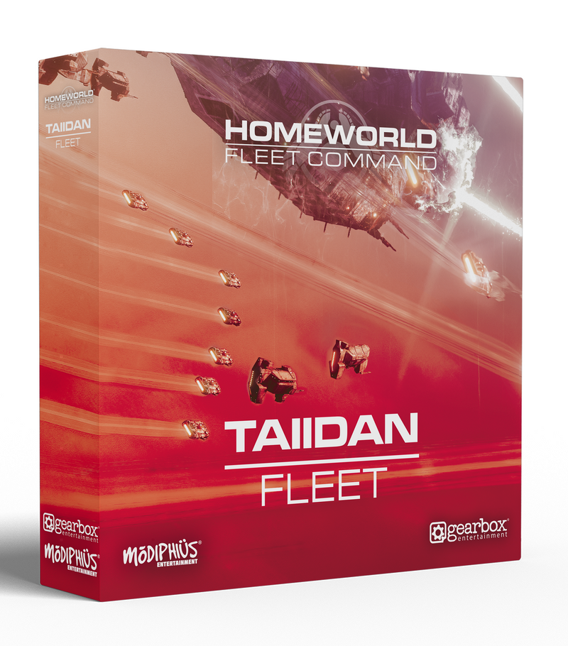Homeworld Fleet Command:  Taiidan Fleet Box (Red)