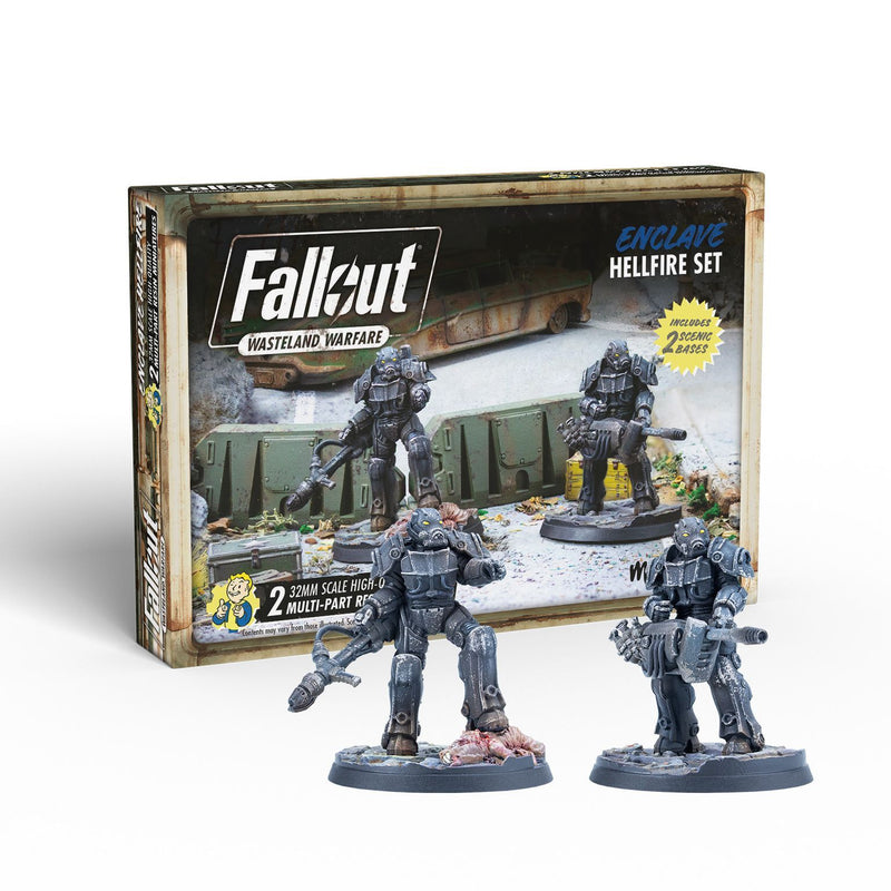 Fallout Wasteland Warfare: Enclave Wave Faction Bundle