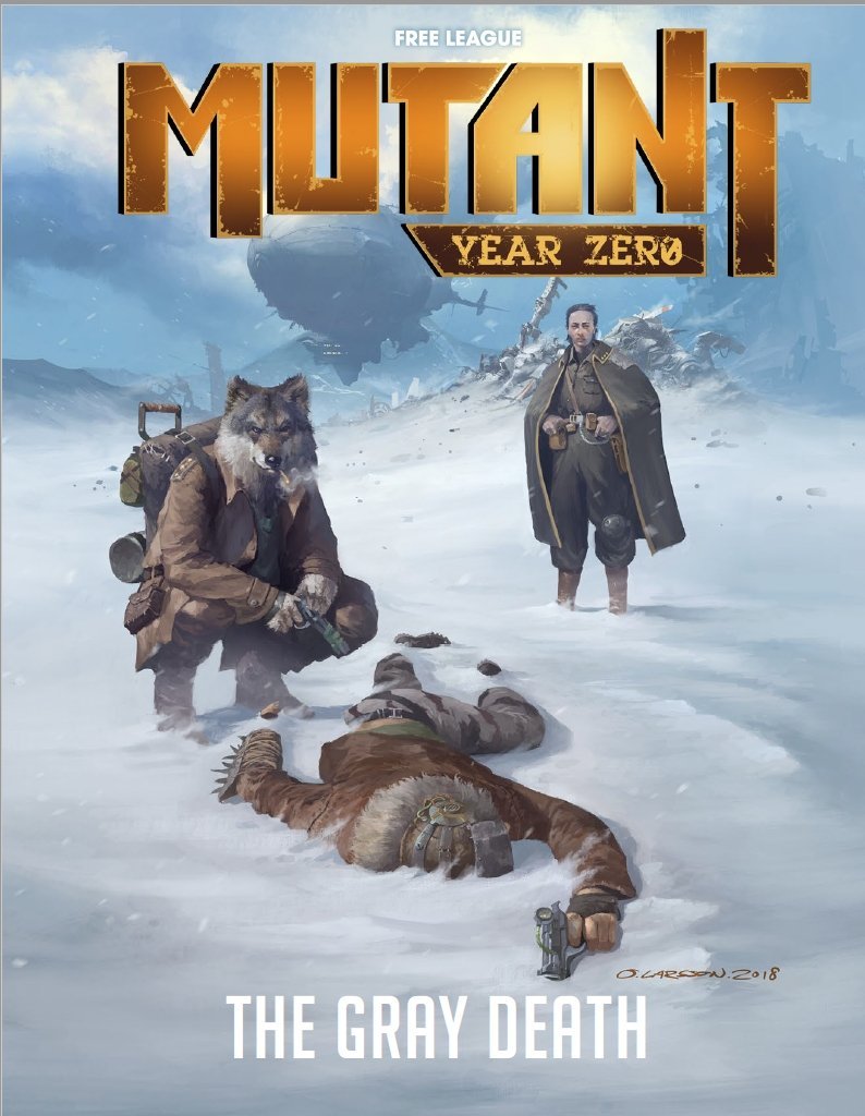Mutant: Year Zero - The Gray Death - Modiphius Entertainment
