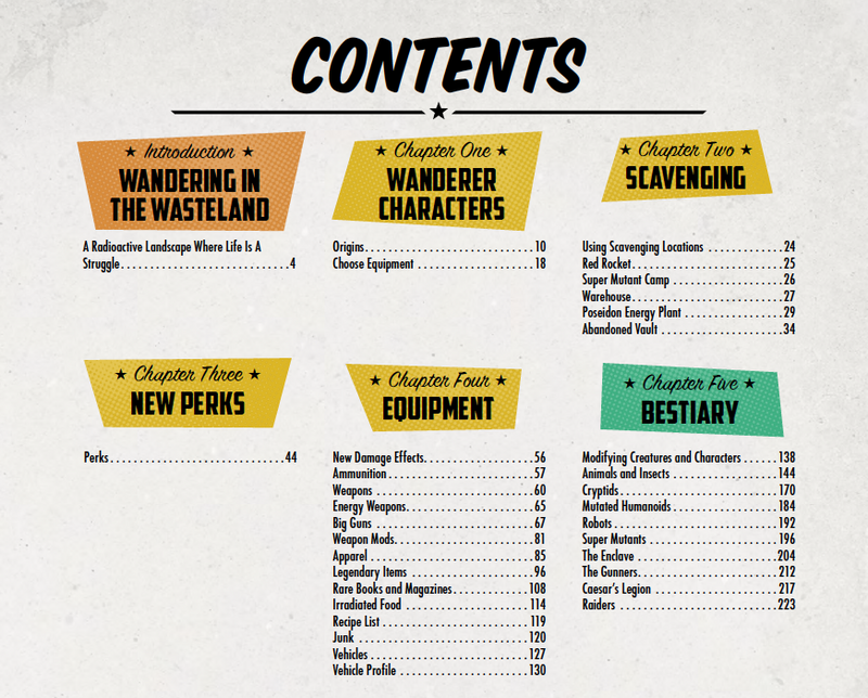 Fallout: The Roleplaying Game Wanderer's Guide Book
