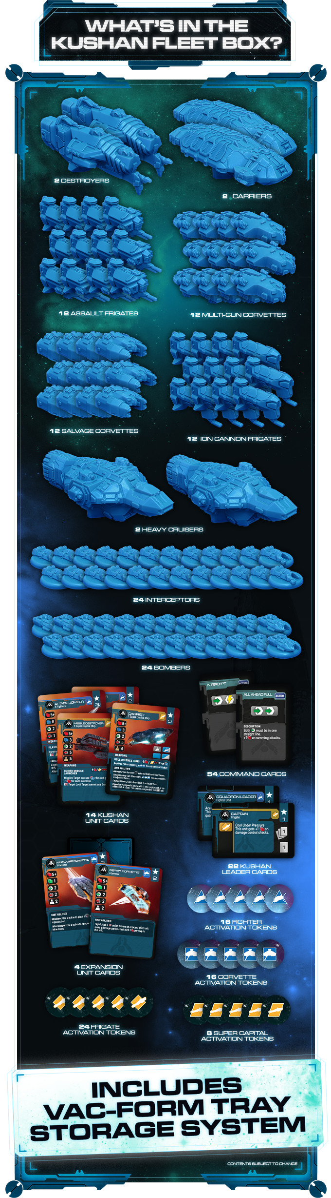Homeworld Fleet Command: Kushan Fleet Box (Blue)