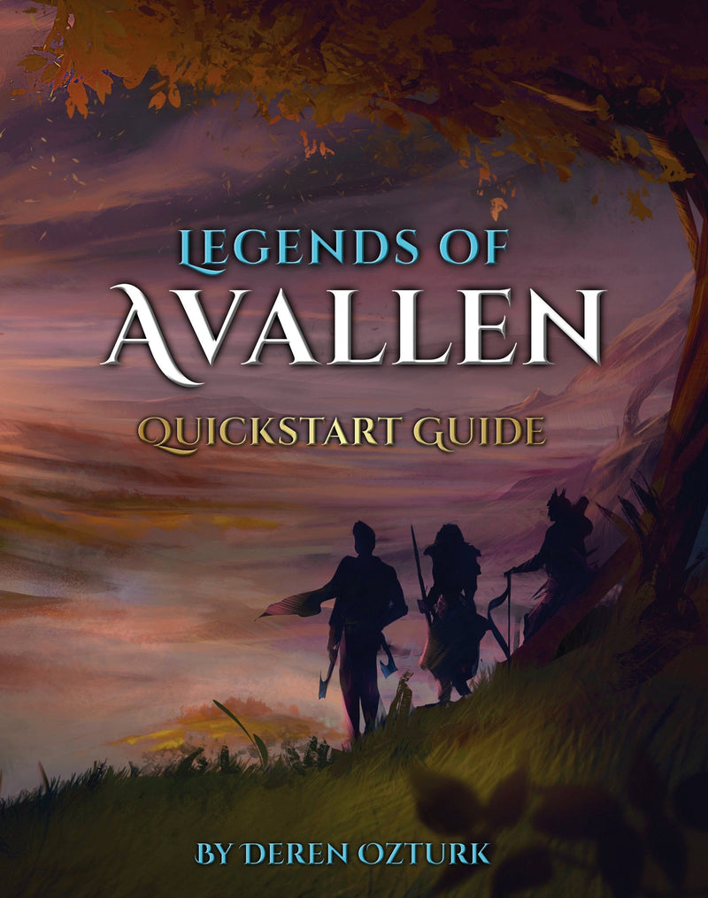 Legends of Avallen - Quickstart Guide (FREE PDF)