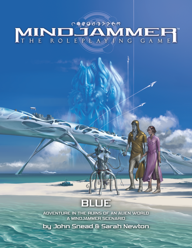 Mindjammer: BLUE - adventure in the ruins of an alien world - Modiphius Entertainment