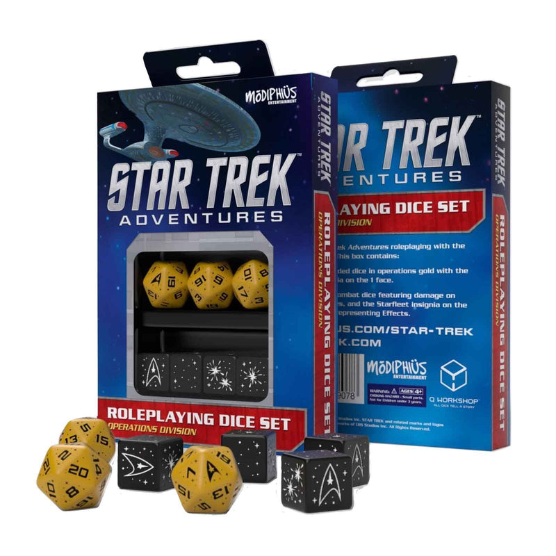 Star Trek Adventures: Operations Division Dice Set
