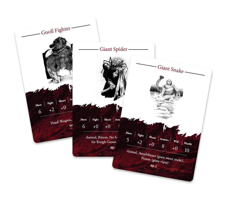 monsters of the deep cards Rangers of Shadow Deep Creature Card Deck