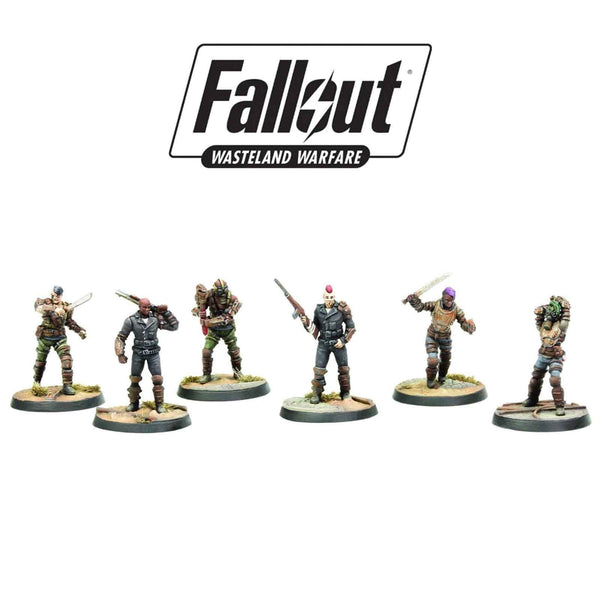 Modiphius Fallout Wasteland Warfare - I Raiders: Gli Operatori - Set Di 10 Miniature - Foto 4