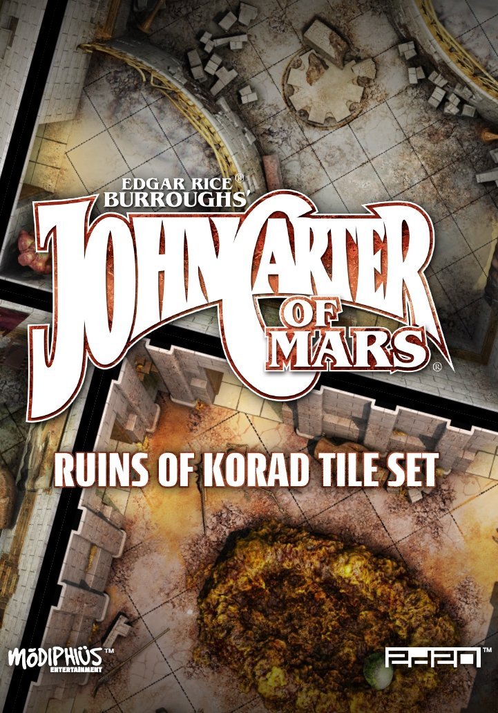 John Carter of Mars: Ruins of Korad Tile Set - PDF - Modiphius Entertainment