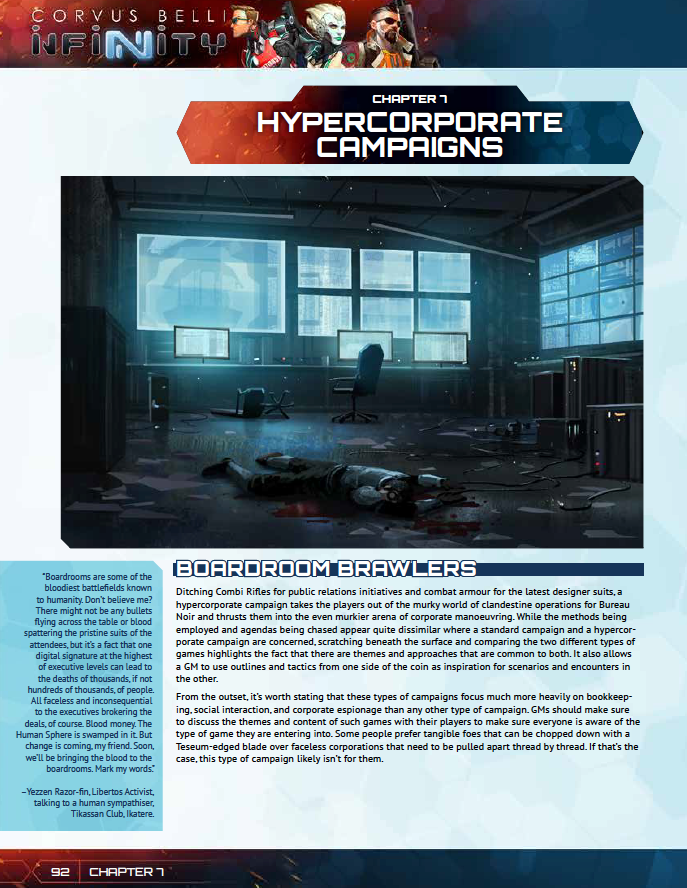 Infinity: Hypercorps (PDF)