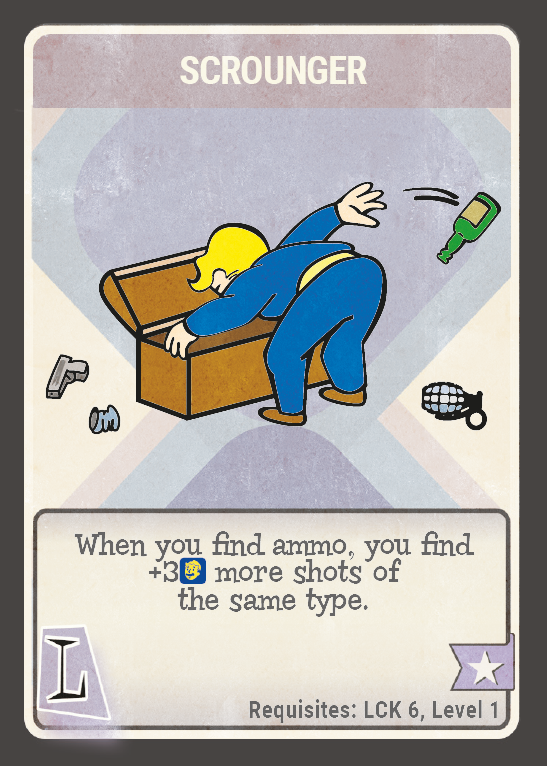 Fallout The Roleplaying Game Perk Cards