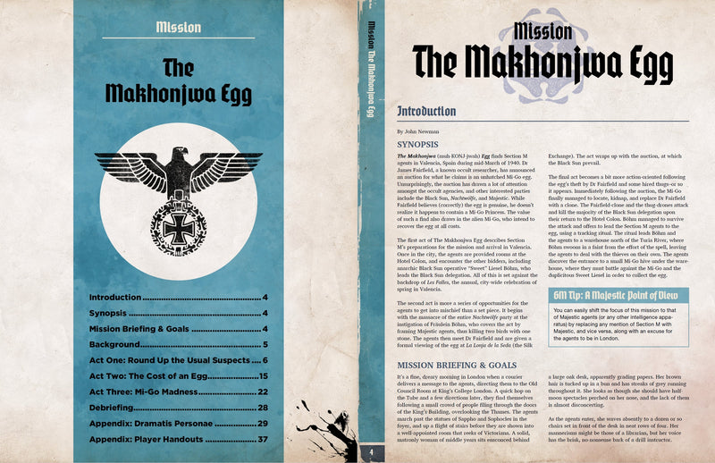 Achtung! Cthulhu 2d20: The Makhonjwa Egg (PDF)