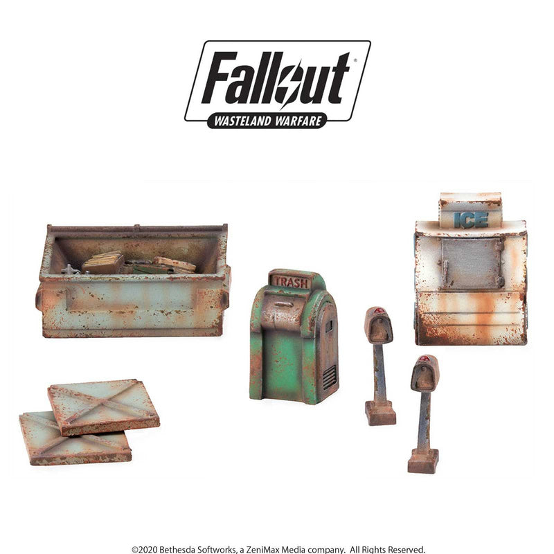 Fallout: Wasteland Warfare - Boston Street Scatter