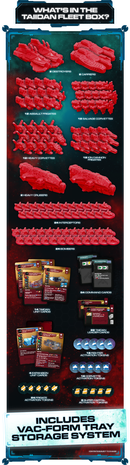 Homeworld Fleet Command:  Taiidan Fleet Box (Red)