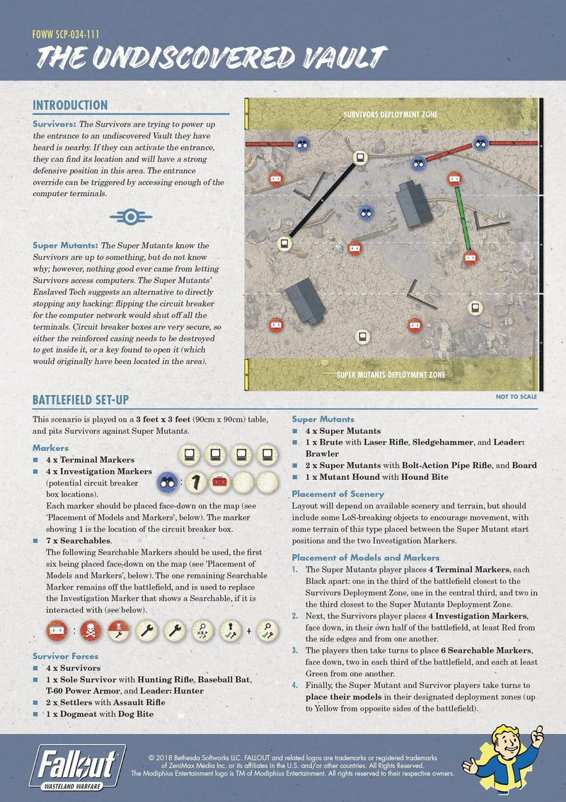 Fallout: Wasteland Warfare – The Undiscovered Vault - PDF (FREE)