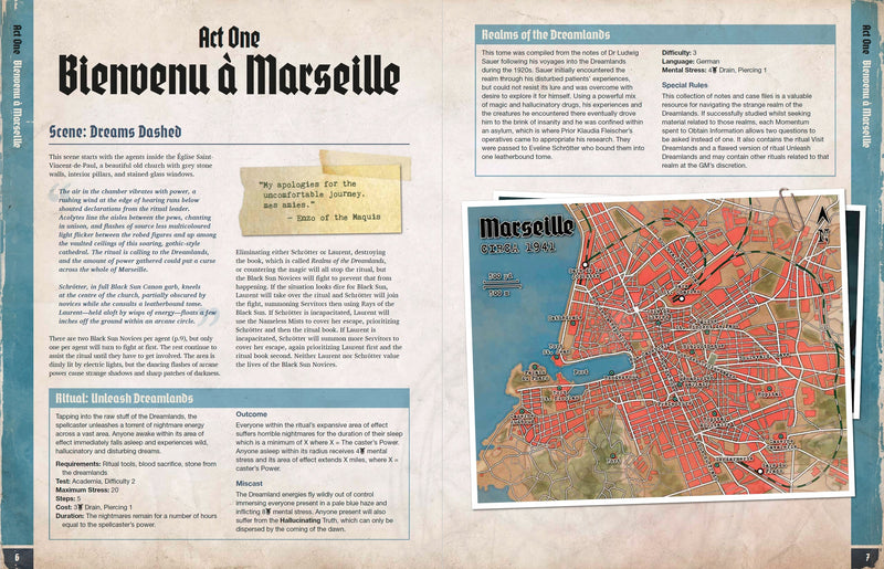 Achtung! Cthulhu 2d20: Operation Marseille - PDF Achtung! Cthulhu 2d20 Modiphius Entertainment 