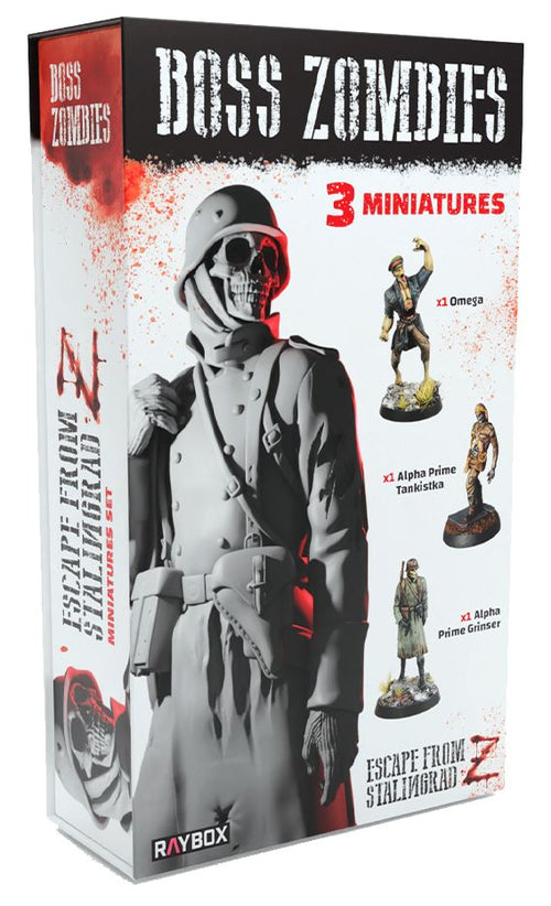 Escape from Stalingrad Z - Boss Zombies Miniatures Set