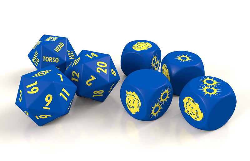 Fallout: The Roleplaying Game Dice Set Fallout RPG Modiphius Entertainment 