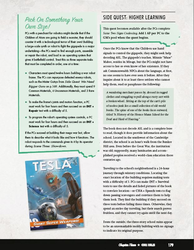 Fallout RPG Core Rulebook