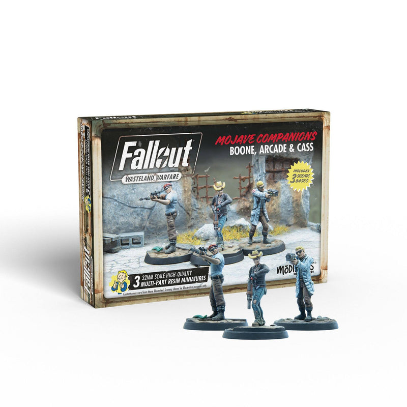 Fallout: Wasteland Warfare - Boone, Arcade and Cass Fallout: Wasteland Warfare Modiphius Entertainment 