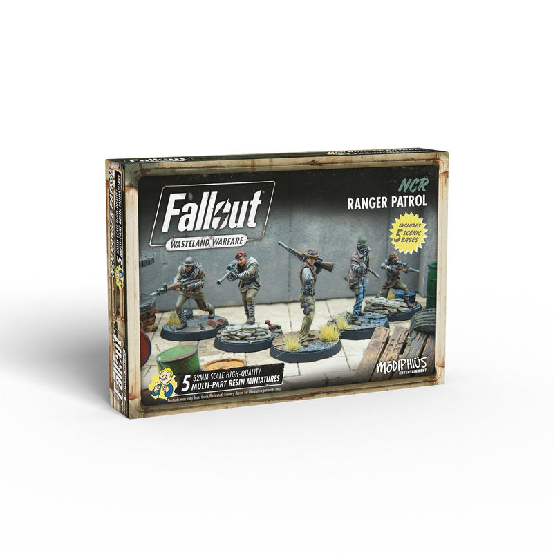 Fallout: Wasteland Warfare - NCR: Ranger Patrol Fallout: Wasteland Warfare Modiphius Entertainment 