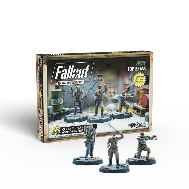 Fallout: Wasteland Warfare - NCR: Top Brass Fallout: Wasteland Warfare Modiphius Entertainment 