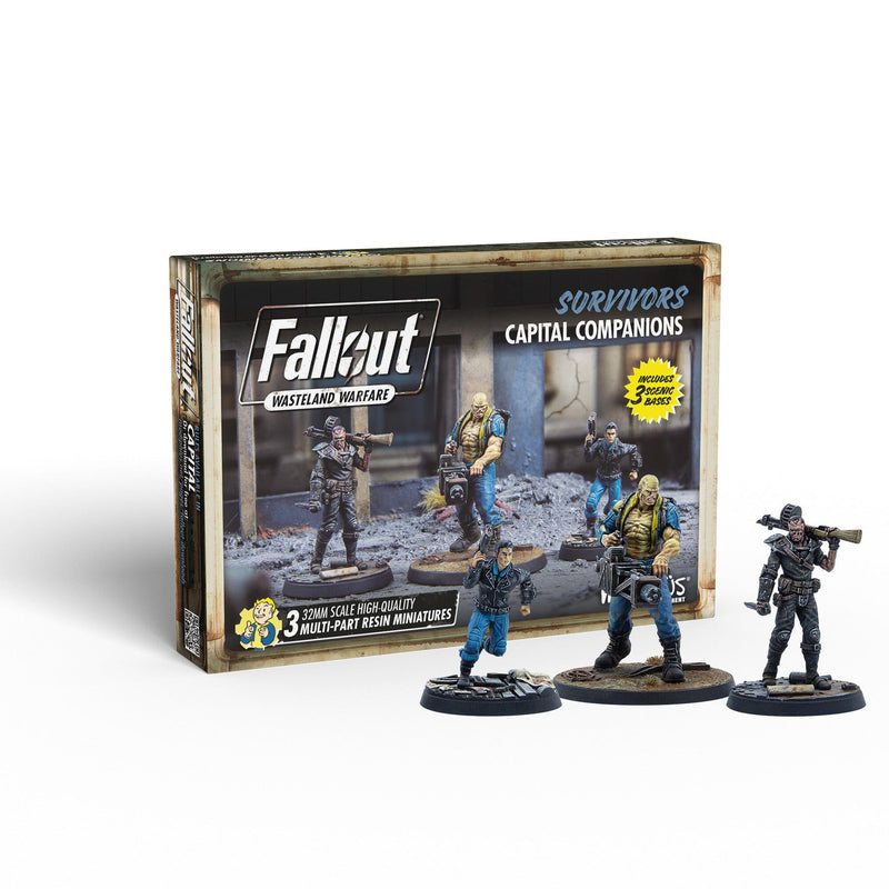 Fallout: Wasteland Warfare - Survivors: Capital Companions Fallout: Wasteland Warfare Modiphius Entertainment 