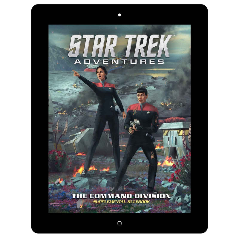 Modiphius Star Trek RPG Command Division Erweiterung – Neues Material Für Offiziere & Sternenflotten-Fans (Englisch) Modiphius Star Trek RPG Command Division Erweiterung – Neues Material Für Offiziere & Sternenflotten-Fans (Englisch)