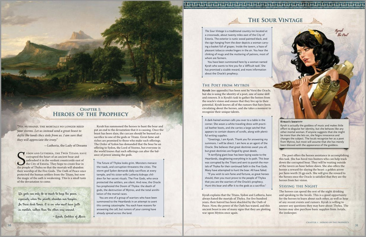 Odyssey Of The Dragonlords - Epic Greek Fantasy Campaign Book For D&D 5th Edition RPG - View #6