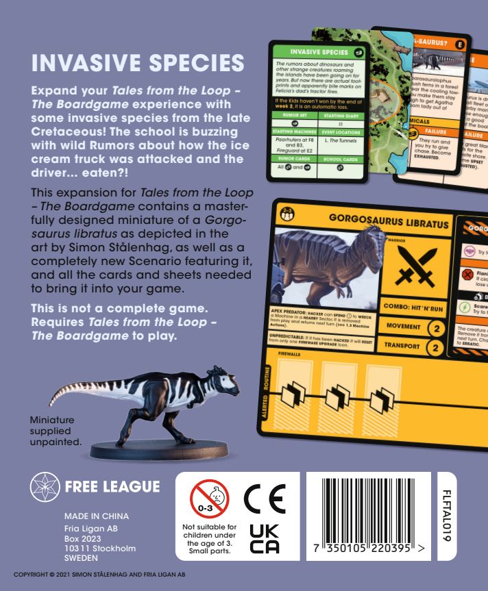 Invasive Species – Tales From the Loop Scenario Pack Tales from the Loop Free League Publishing 