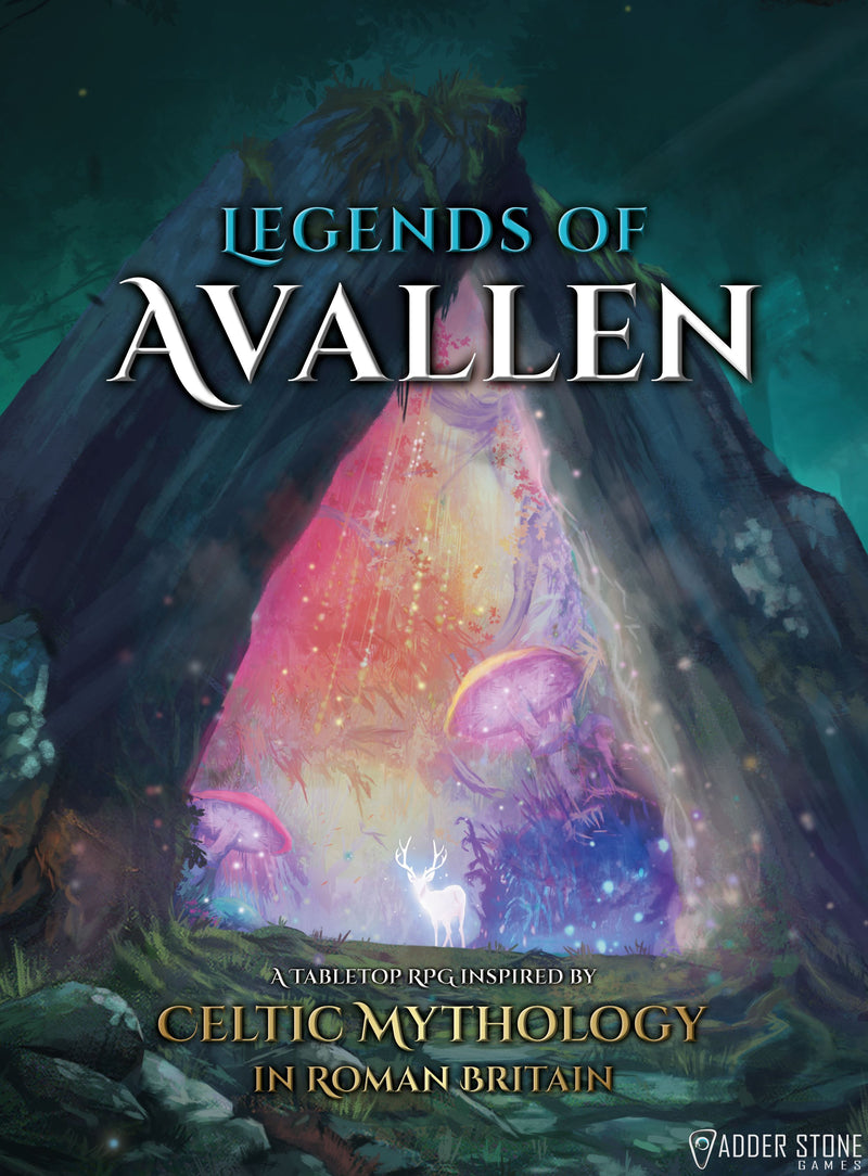 Legends of Avallen - Core Rulebook Legends of Avallen Adder Stone Games 